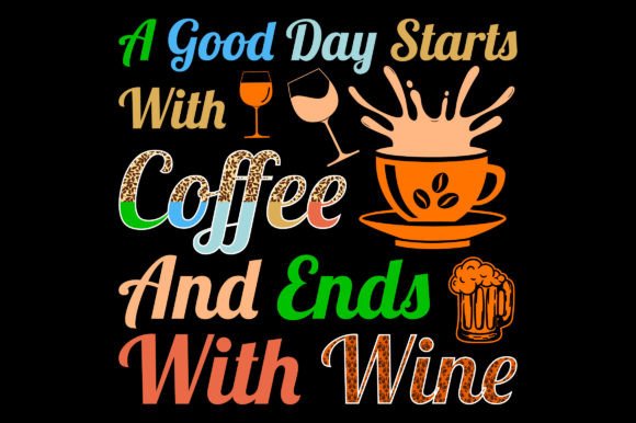 A Coffee Mood Graphic for Creative T-Shirt Designs