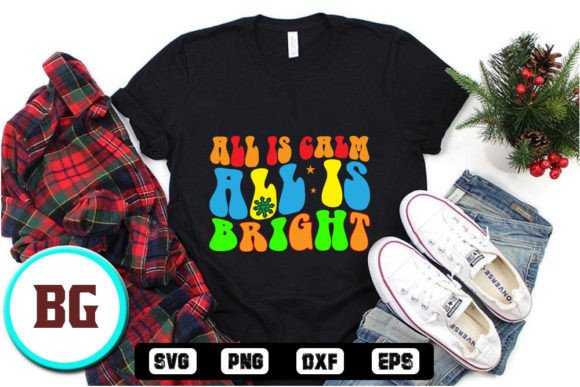 A Retro Christmas SVG for Seasonal T-Shirt Designs