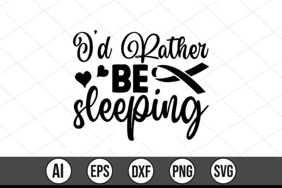 A Sleepy, Charming Design for Embroidery
